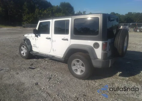 2017 Jeep Wrangler Unlimited Sport 4X4 from USA, damaged, VIN 1C4BJWDG5HL525890